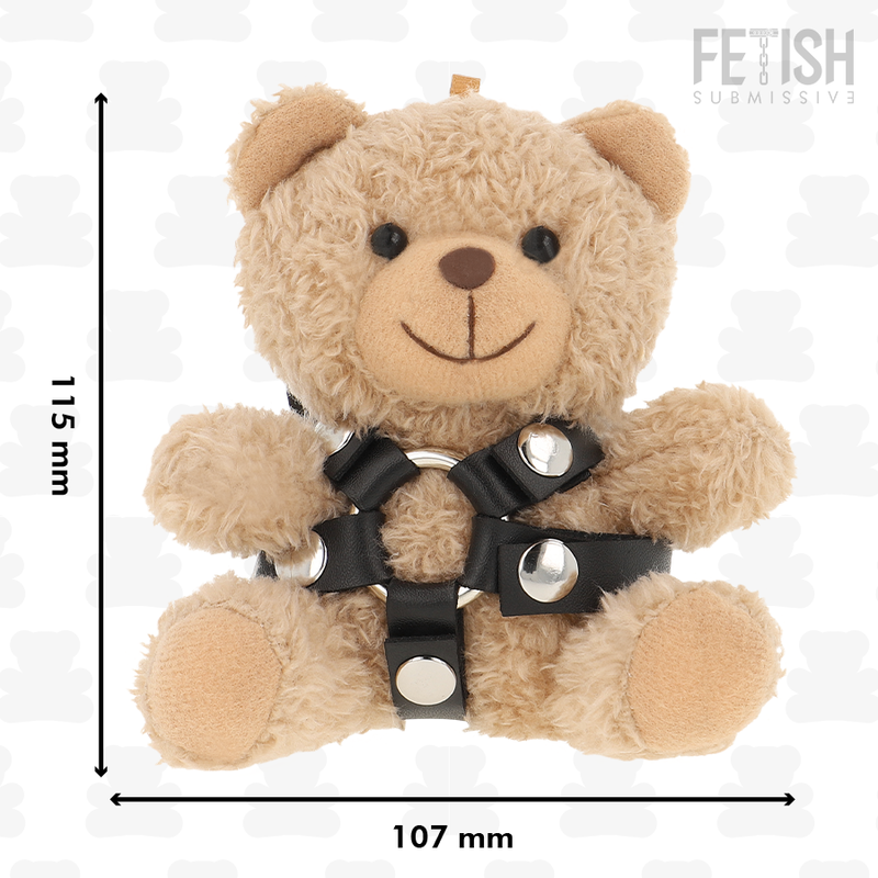 FETISH SUBMISSIVE - BONGO URSO DE PELÚCIA BDSM MODELO 4 - Imagem 4