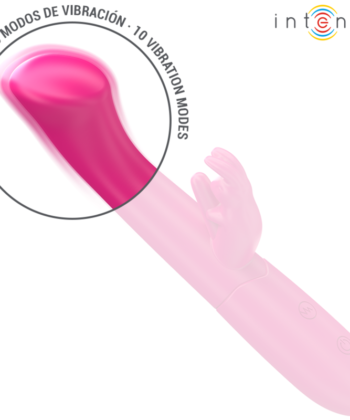 INTENSE - JULIETA RABBIT VIBRADOR 18,6 CM 10 VIBRAÇÕES ROSA - Image 4