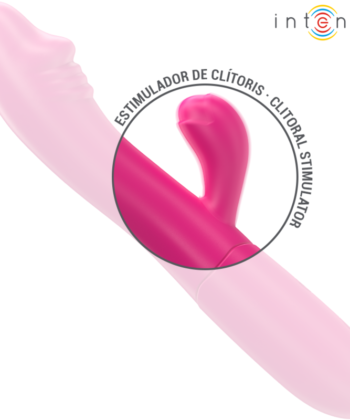 INTENSE - IVY VIBRADOR FLEXÍVEL 10 VIBRAÇÕES COM LÍNGUA ESTIMULANTE ROSA - Image 5