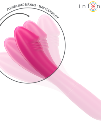 INTENSE - BELINDA VIBRADOR 19 CM FLEXÍVEL 10 VIBRAÇÕES ROSA - Imagem 4