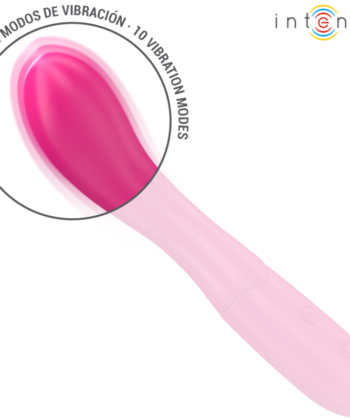 INTENSE - LISETTE VIBRADOR 19 CM FLEXÍVEL 10 VIBRAÇÕES ROSA - Imagem 4