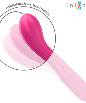 INTENSE - LISETTE VIBRADOR 19 CM FLEXÍVEL 10 VIBRAÇÕES ROSA - Imagem 3