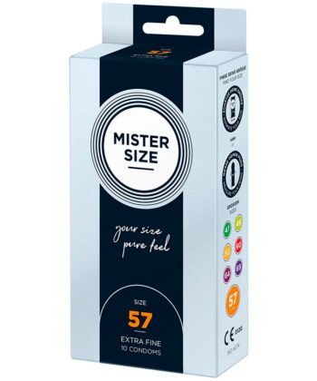 Visão alternativa de MISTER SIZE - PRESERVATIVO TAMANHO L 57 MM (10 UNIDADES)