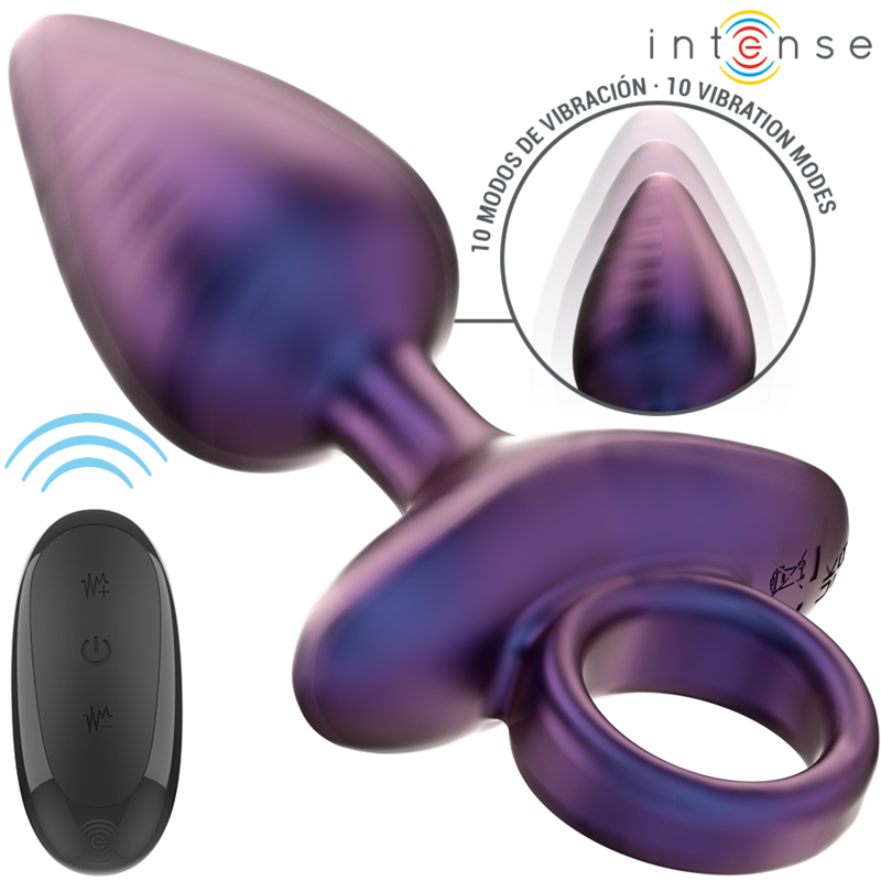INTENSE - MICHAEL VIBRADOR ANAL PLUG MODELO 2 CONTROLE REMOTO - Imagem 5