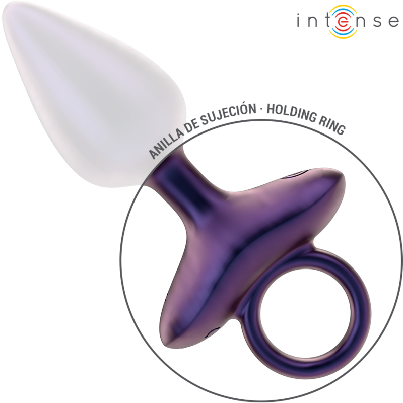 INTENSE - MICHAEL VIBRADOR ANAL PLUG MODELO 2 CONTROLE REMOTO - Imagem 4