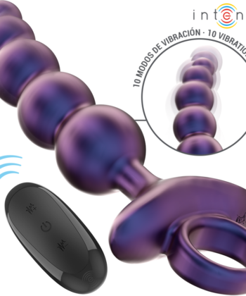 Visão alternativa de INTENSE - TITO VIBRADOR ANAL PLUG MODELO 3 CONTROLE REMOTO