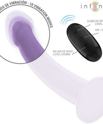 INTENSE - VIBRADOR EDDIE 17,5 CM 10 VIBRAÇÕES ROXO COMANDO À DISTÂNCIA - Image 4