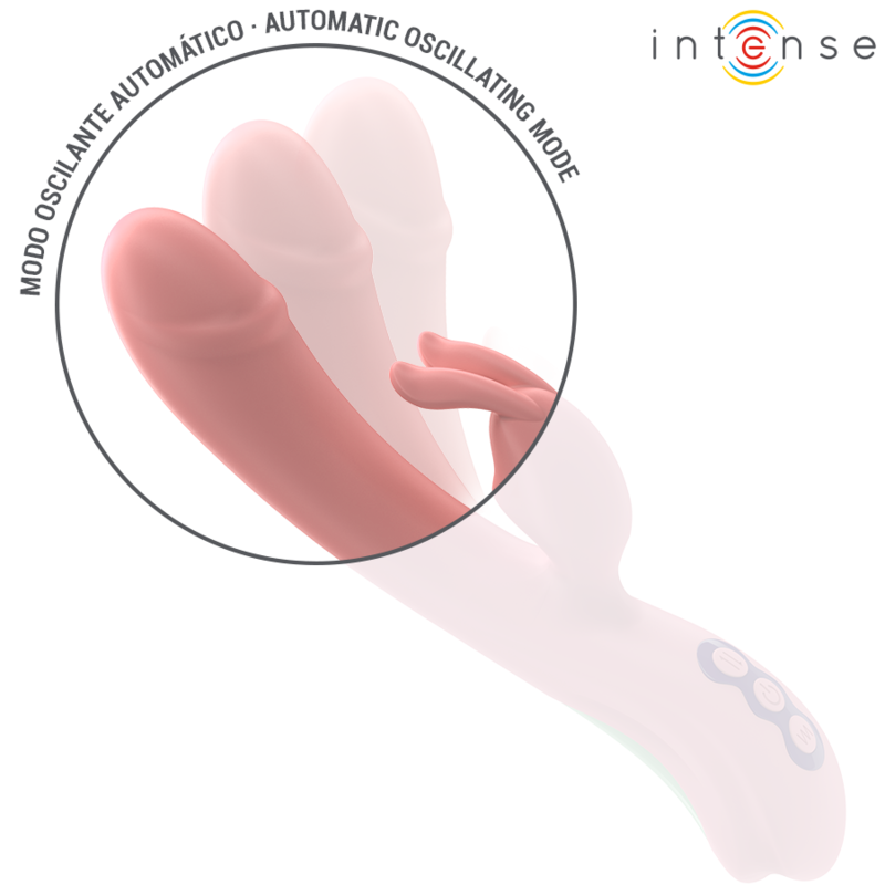 INTENSE - VIBRADOR RACHEL RABBIT 5 VIBRAÇÕES ROSA - Imagem 5