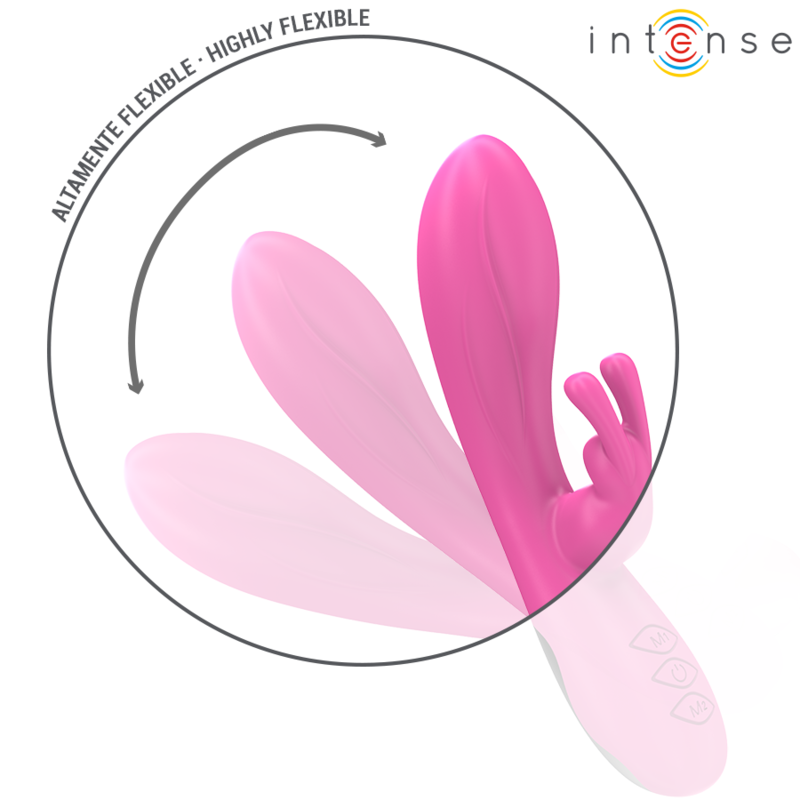 INTENSE - RANDALL RABBIT VIBRADOR 10 VIBRAÇÕES ROSA - Image 2