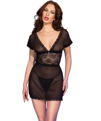 CHILIROSE - CR 4830 BABYDOLL PRETO M