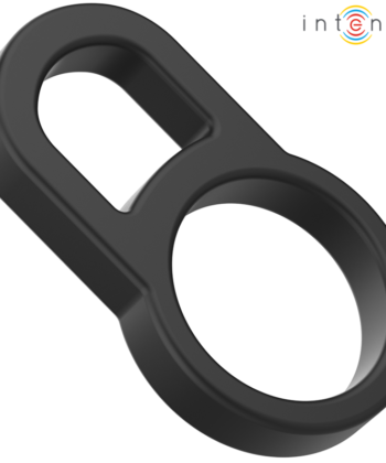 INTENSE - BOBBY DUPLO ANEL DE SILICONE PARA PÊNIS PRETO