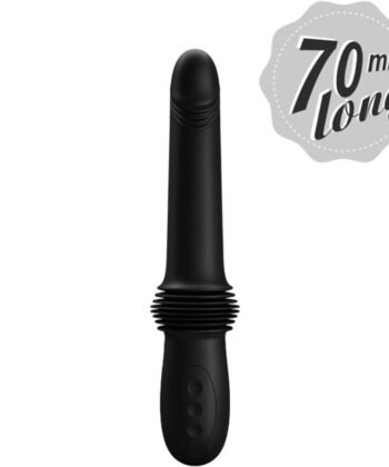 PRETTY LOVE - VIBRADOR PAZUZU 3 MODOS DE IMPULSO PRETO