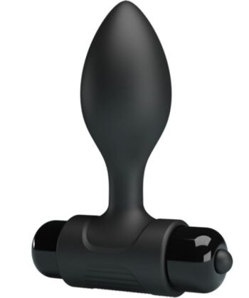 PRETTY LOVE - VIBRA BUTT 10 VIBRAÇÕES PLUG ANAL PRETO