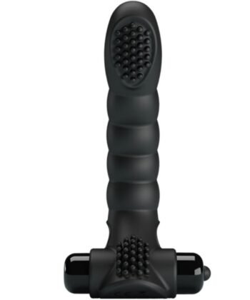 PRETTY LOVE - VIBRADOR DE DEDO ALEXANDER 10 VIBRAÇÕES PRETO