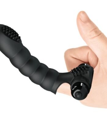 PRETTY LOVE - VIBRADOR DE DEDO ALEXANDER 10 VIBRAÇÕES PRETO - Image 4