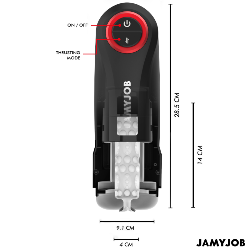JAMYJOB - MASTURBADOR AUTOMÁTICO DE VAGINA POR GRAVIDADE 5 MODOS DE SUCÇÃO - Image 2