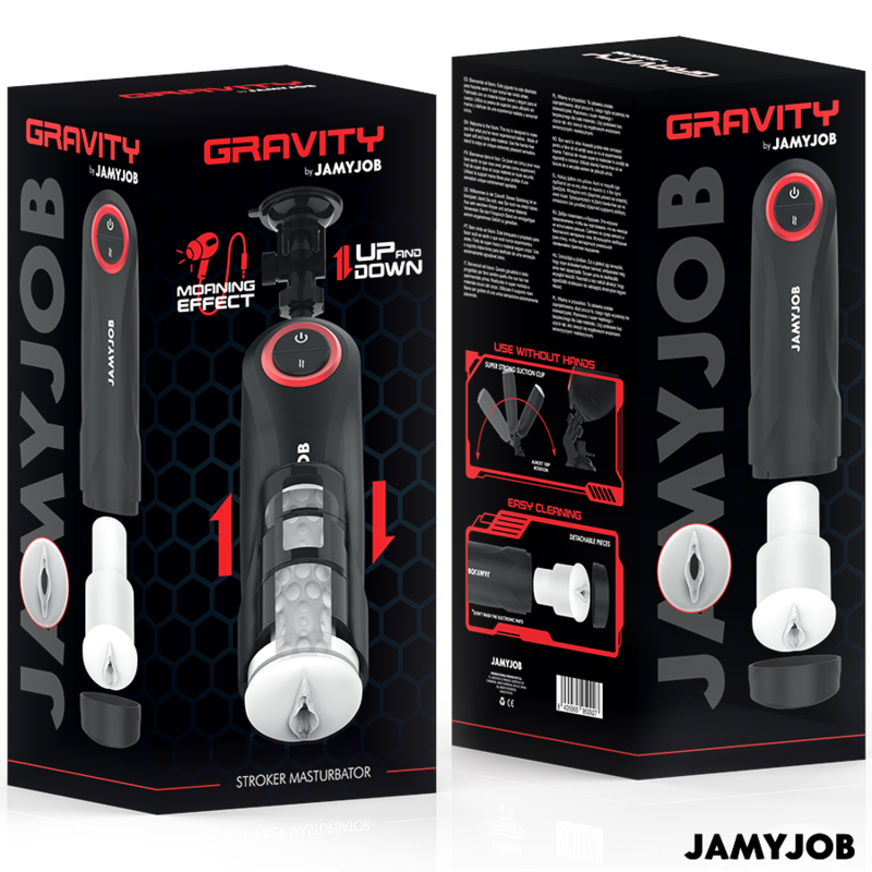 JAMYJOB - MASTURBADOR AUTOMÁTICO DE VAGINA POR GRAVIDADE 5 MODOS DE SUCÇÃO - Image 5