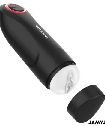 JAMYJOB - MASTURBADOR AUTOMÁTICO DE VAGINA POR GRAVIDADE 5 MODOS DE SUCÇÃO