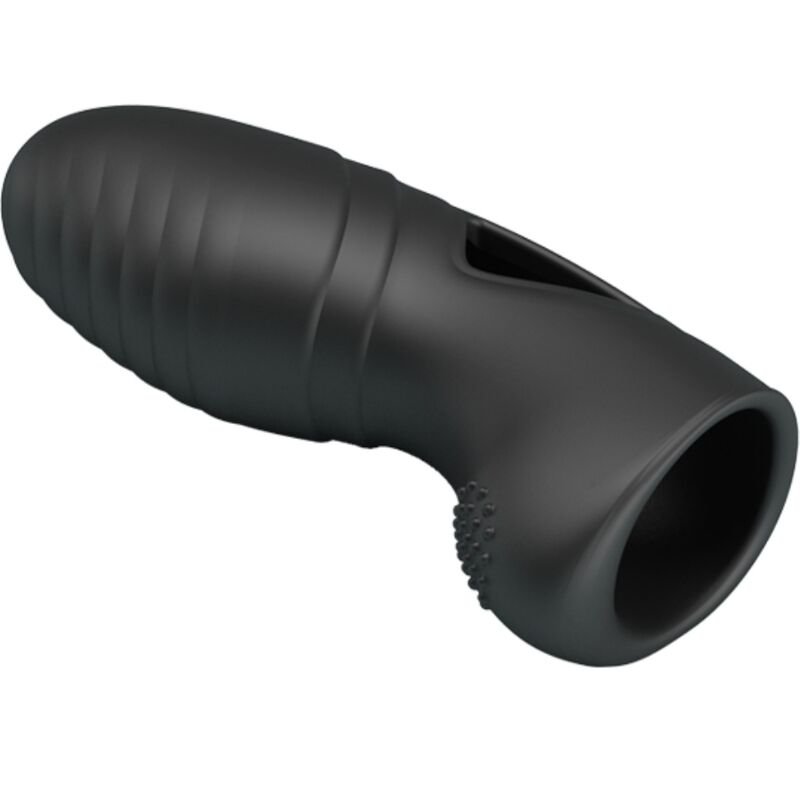 PRETTY LOVE - VIBRADOR DE DEDO DE SILICONE ALAN PRETO - Imagem 2
