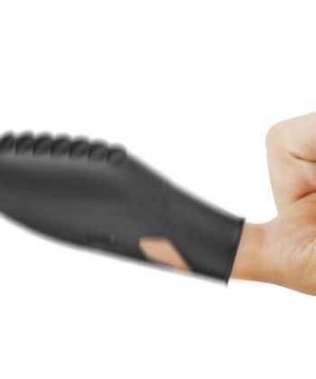 PRETTY LOVE - VIBRADOR DE DEDO DE SILICONE GILO PRETO - Image 4
