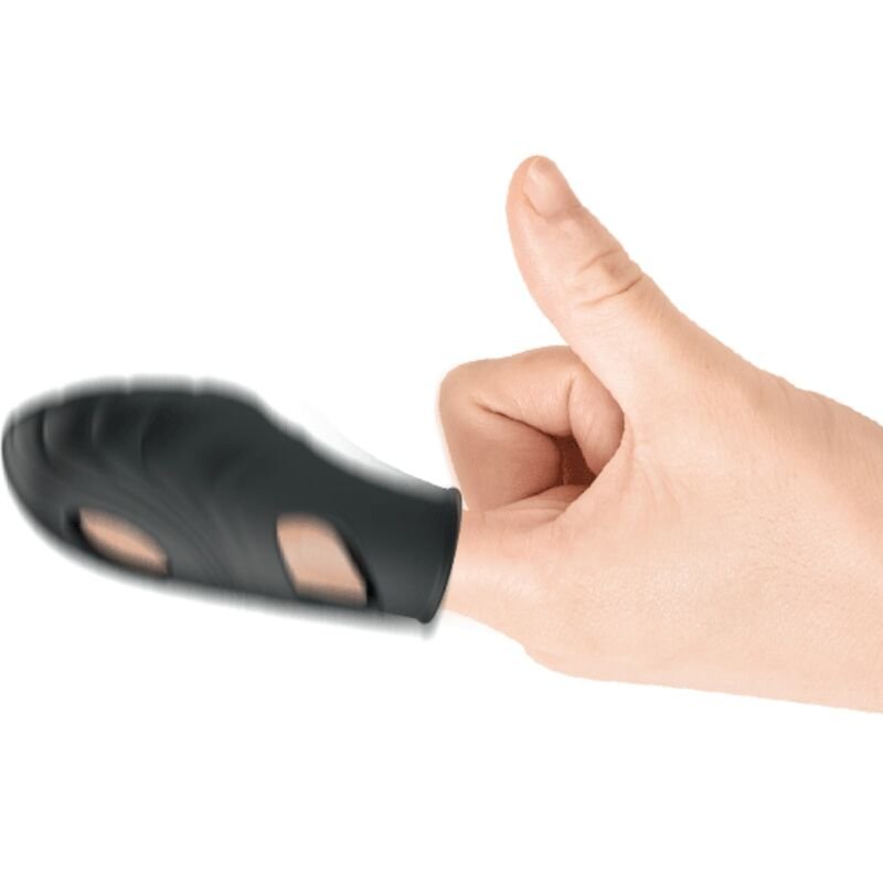 PRETTY LOVE - LICH SILICONE DEDO VIBRADOR PRETO - Image 2