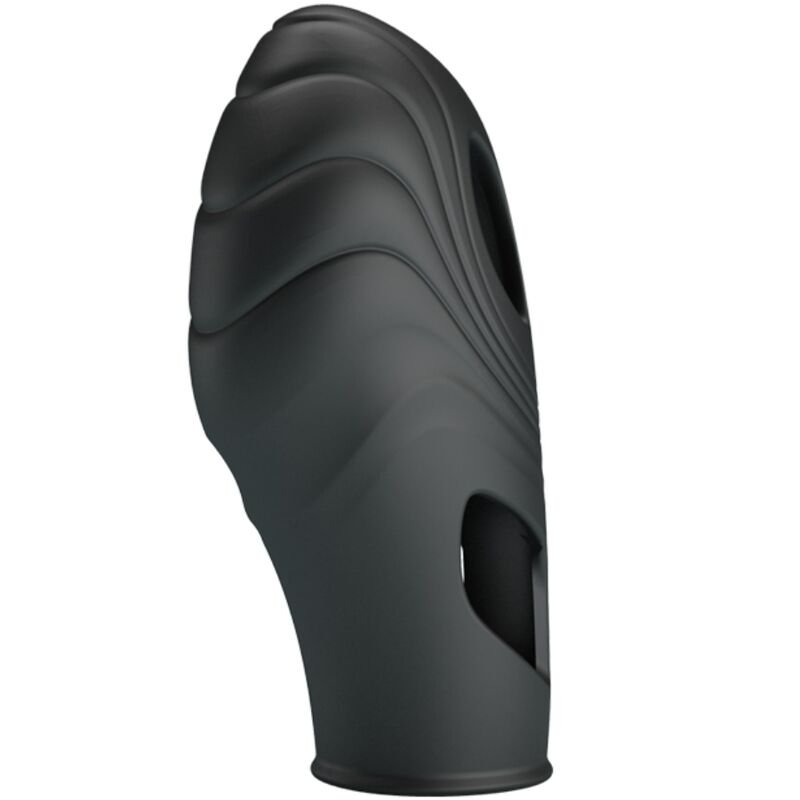 PRETTY LOVE - LICH SILICONE DEDO VIBRADOR PRETO - Image 4
