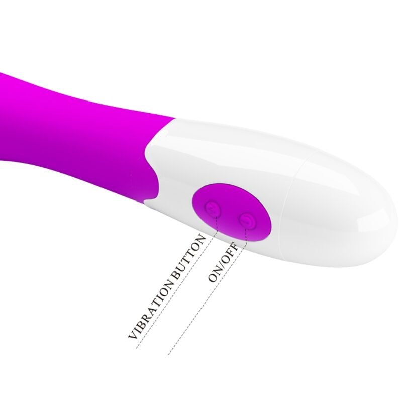 PRETTY LOVE - VIBRADOR ELEMENTAL 30 MODOS DE VIBRAÇÃO ROXO - Image 3