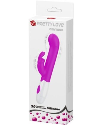 PRETTY LOVE - CENTAUR VIBRATOR RABBIT 30 MODOS DE VIBRAÇÃO ROXO