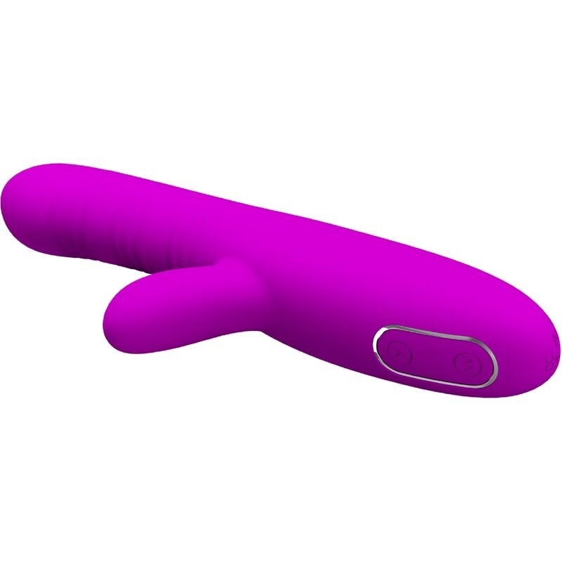 PRETTY LOVE - ANGELIQUE MULTIFUNÇÕES VIBRADOR + ESTIMULADOR DE CLITÓRIS ROXO - Imagem 5