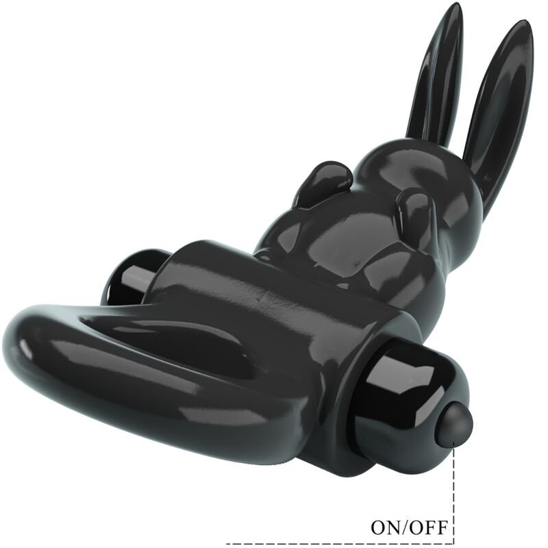 PRETTY LOVE - ANEL VIBRADOR COELHO ANEL EXCITANTE 10 VIBRAÇÕES PRETO - Image 4