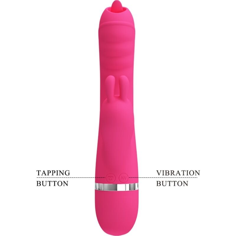 PRETTY LOVE - VIBRADOR COELHO MULTIFUNCIONAL PHOENIX ROSA - Image 2