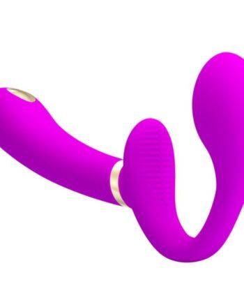 Visão alternativa de PRETTY LOVE - THUNDERBIRD VIBRADOR DUPLO COM CONTROLE REMOTO ROXO