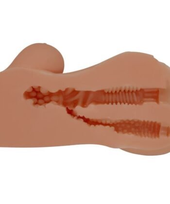 CRAZY BULL - HANNAH MASTURBADOR DUPLO VAGINA E ÂNUS MULATO REALISTA - Imagem 5