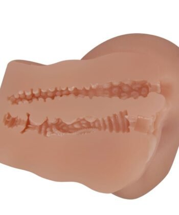CRAZY BULL - VIBRADOR HAILEY BUTT COM CONTROLE REMOTO REALISTA DE VAGINA E ÂNUS - Imagem 4