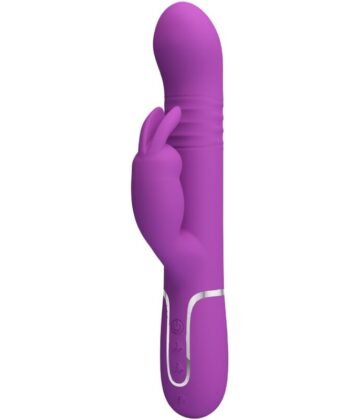 PRETTY LOVE - COALE 4 EM 1 MULTIFUNCIONAL COELHO VIBRADOR ROXO