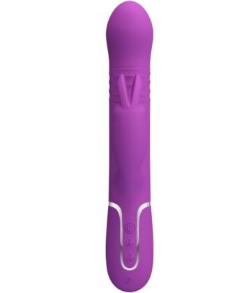 Visão alternativa de PRETTY LOVE - COALE 4 EM 1 MULTIFUNCIONAL COELHO VIBRADOR ROXO