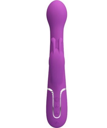 Visão alternativa de PRETTY LOVE - DEJON 3 EM 1 MULTIFUNCIONAL RABBIT VIBRADOR ROXO