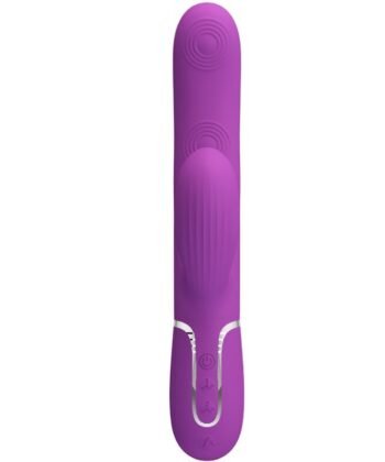 Visão alternativa de PRETTY LOVE - PERLITA 3 EM 1 MULTIFUNCIONAL COELHO VIBRADOR ROXO