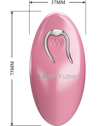 Visão alternativa de PRETTY LOVE - CAILEY NIPPLE CLAMPS 10 VIBRAÇÕES CONTROLE REMOTO ROSA