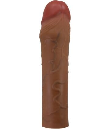 Visão alternativa de PRETTY LOVE - MANGA PENIS CHANE COM EXTENSÃO DE 5 CM MULATO