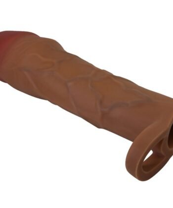 Visão alternativa de PRETTY LOVE - MANGA HANI PENIS COM EXTENSÃO DE 5 CM MULATO
