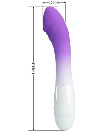PRETTY LOVE - VIBRADOR ELEMENTAL PONTO G 30 VIBRAÇÕES ROXO