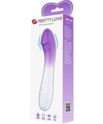 PRETTY LOVE - VIBRADOR ELEMENTAL PONTO G 30 VIBRAÇÕES ROXO - Image 5