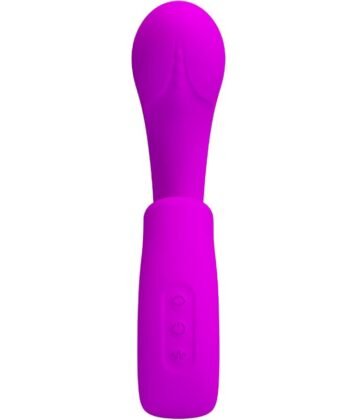Visão alternativa de PRETTY LOVE - SIBEL SIBEL VIBRADOR PONTO G + ESTIMULADOR DE CLITÓRIS 10 VIBRAÇÕES ROXO