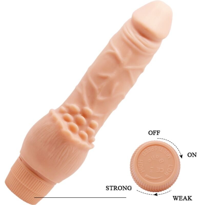 BAILE - BARBARA VIBRADOR REALISTA 19,5 CM CARNE - Image 3