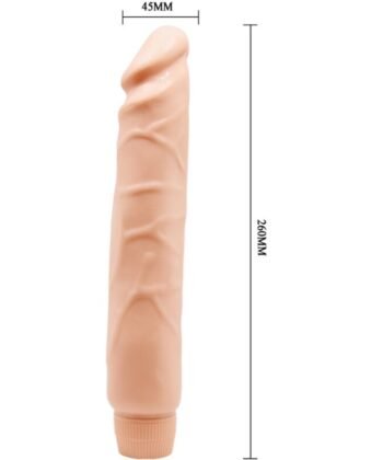 Visão alternativa de BAILE - JACK VIBRADOR REALISTA 26 CM CARNE