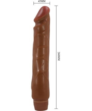 Visão alternativa de BAILE - JACK VIBRADOR REALISTA 26 CM MULATO