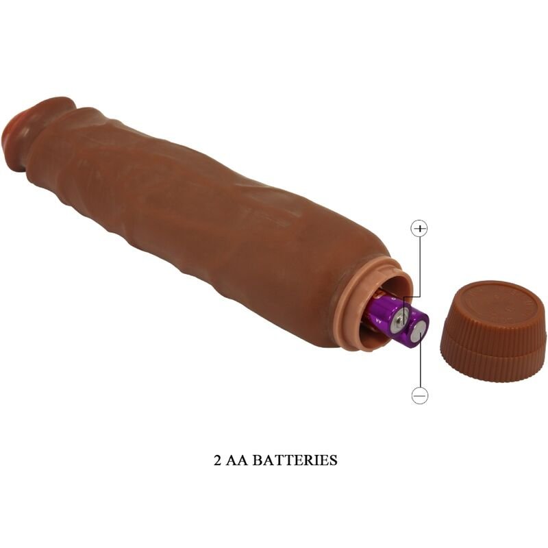 BAILE - JACK VIBRADOR REALISTA 26 CM MULATO - Imagem 4