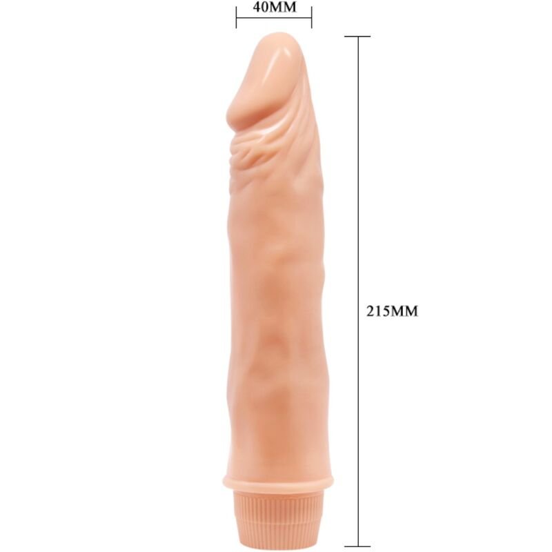 BAILE - VIBRADOR REALISTA ANÃO 21 CM CARNE - Imagem 3