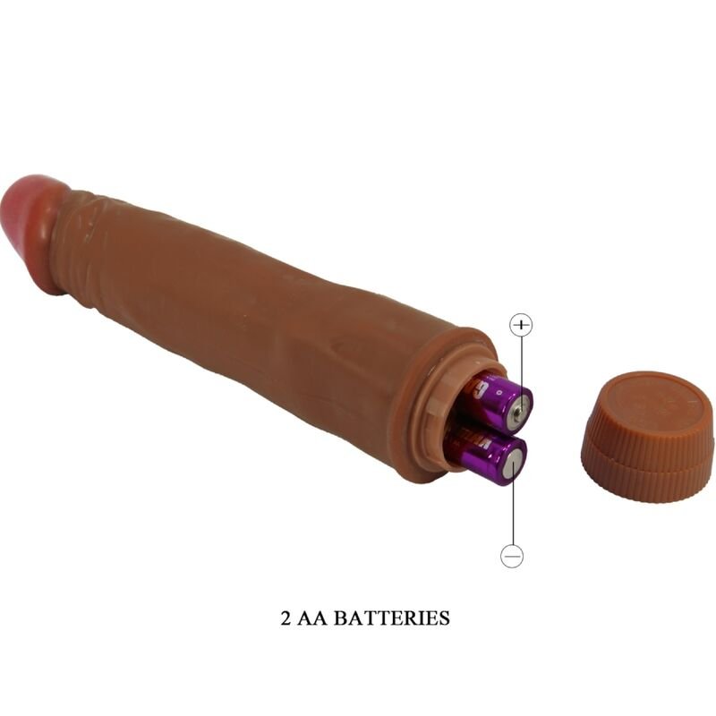 BAILE - VIBRADOR REALISTA ANÃO 21 CM MULATO - Imagem 2